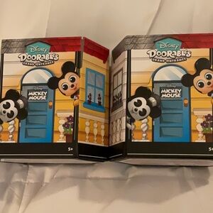 2 Disney Doorables Mickey Mouse Playhouse Sets